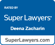 Rated by Super Lawyers(R) - Deena Zacharin | SuperLawyers.com