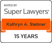Rated by Super Lawyers(R) - Kathryn A. Stebner | 15 Years